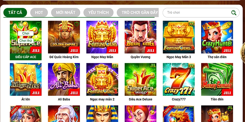 Các chủ đề slot game nổi bật